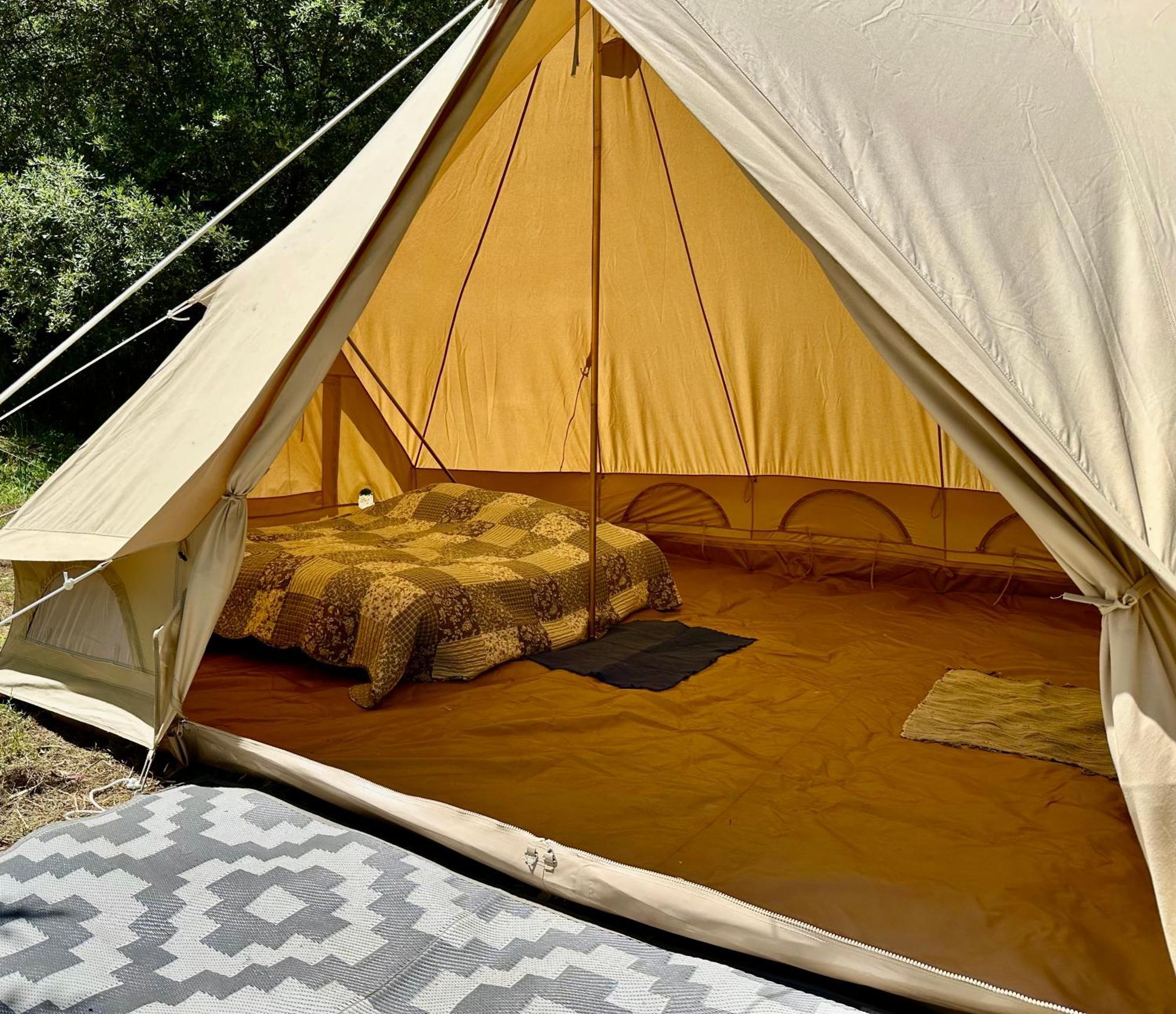 Giant Canvas Rental Tent Agro-Turismo Quinta Da Fonte Figueiro Dos Vinhos Exterior photo